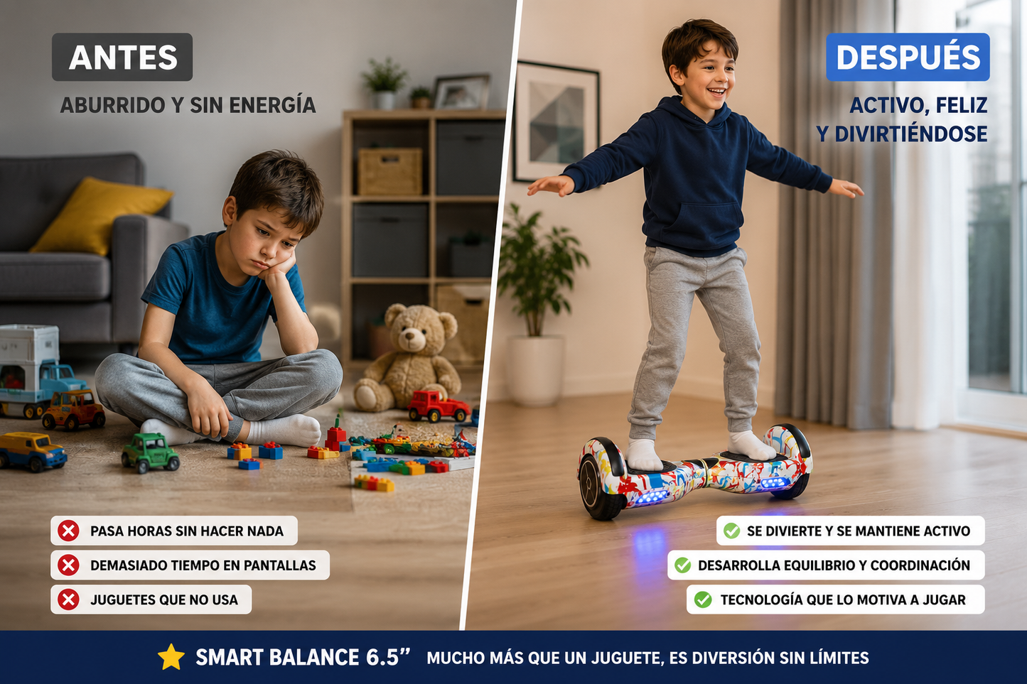 SMART BALANCE 6.5 - Diversión para toda la familia!
