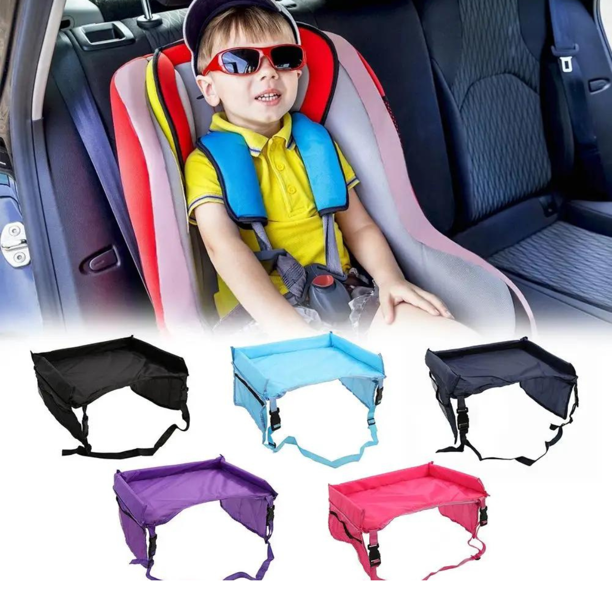 MESA DE VIAJE INFANTIL - Viajes más tranquilos y sin desorden