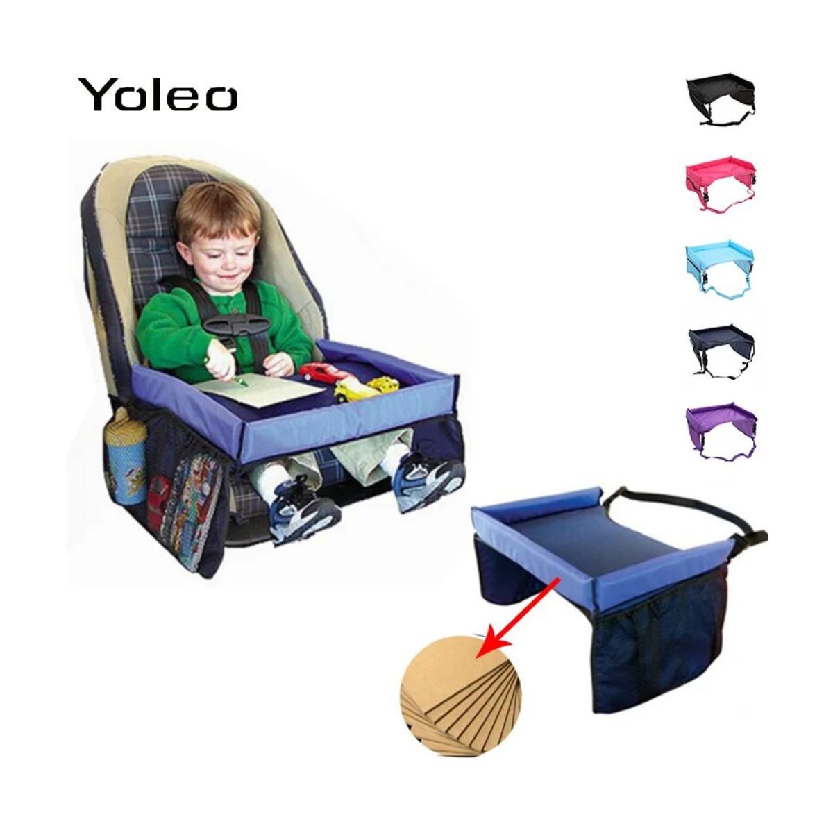 MESA DE VIAJE INFANTIL - Viajes más tranquilos y sin desorden